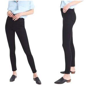 Madewell 10" High-Rise Skinny Black Jeans – Women’s Tall 28T Trendy & Comfy